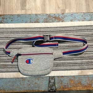 Champion The Attribute Waist Bag Unisex Fanny Pack Light Grey